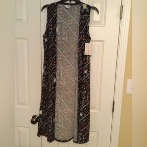 Lularoe NWT Small Aztec Sleeveless Joy Vest